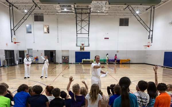 Sailors Visit Omaha-area YMCA During Omaha Navy Week