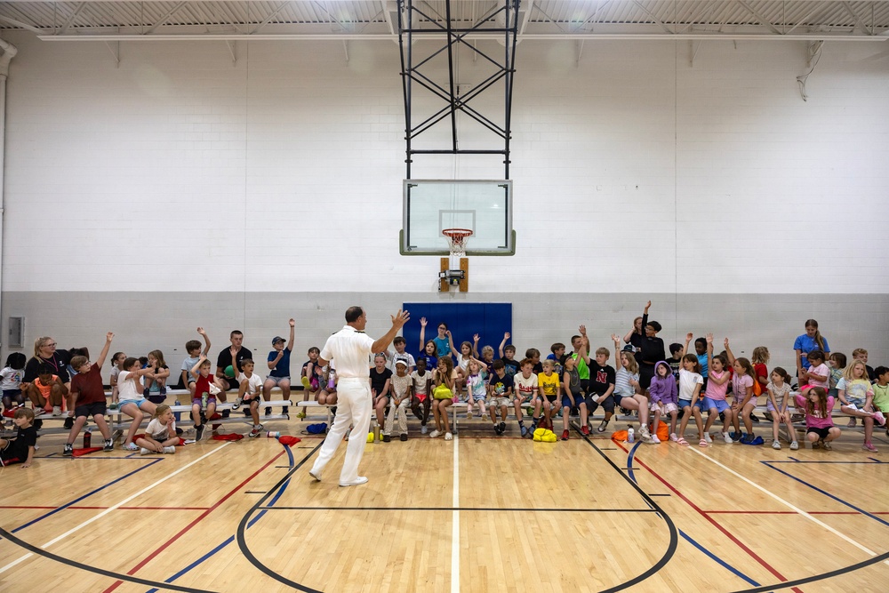Sailors Visit Omaha-area YMCA During Omaha Navy Week