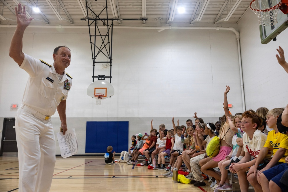 Sailors Visit Omaha-area YMCA During Omaha Navy Week