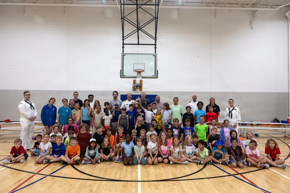 Sailors Visit Omaha-area YMCA During Omaha Navy Week