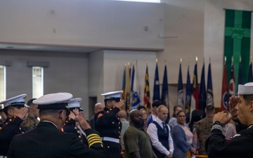U.S. Navy Capt. Dominick Fernandez retirement ceremony