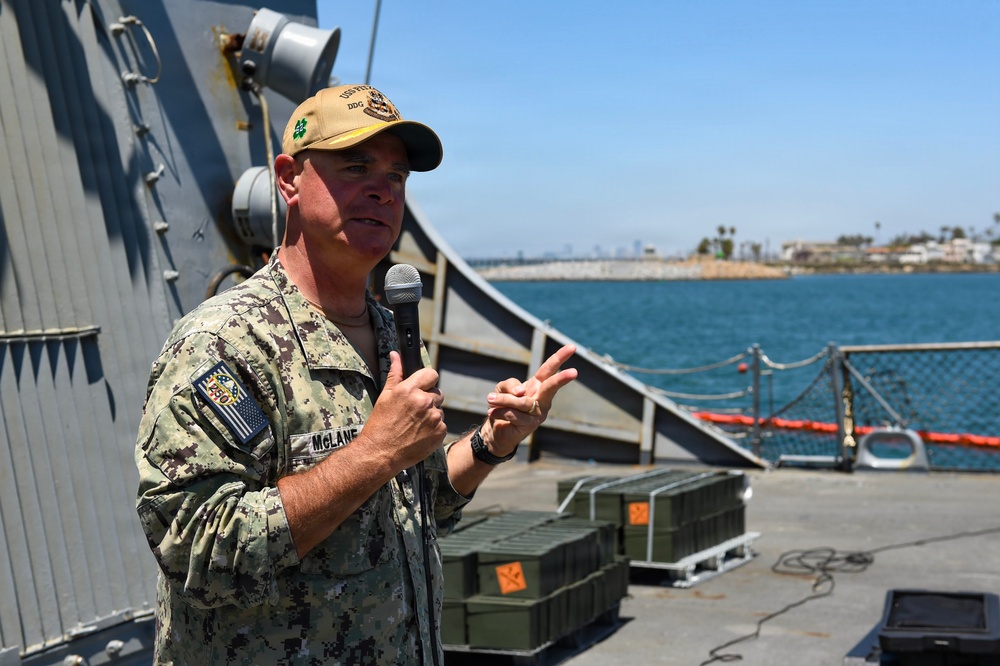 SWOBOSS Visits USS Fitzgerald