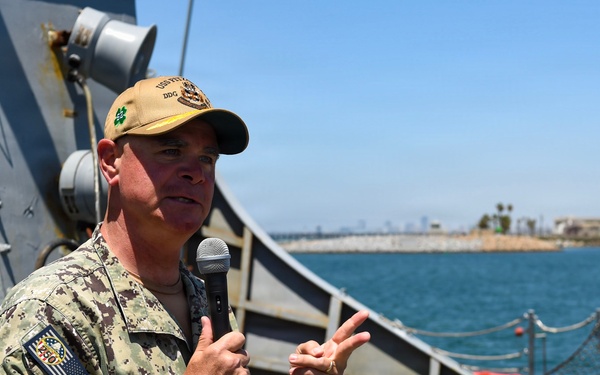 SWOBOSS Visits USS Fitzgerald
