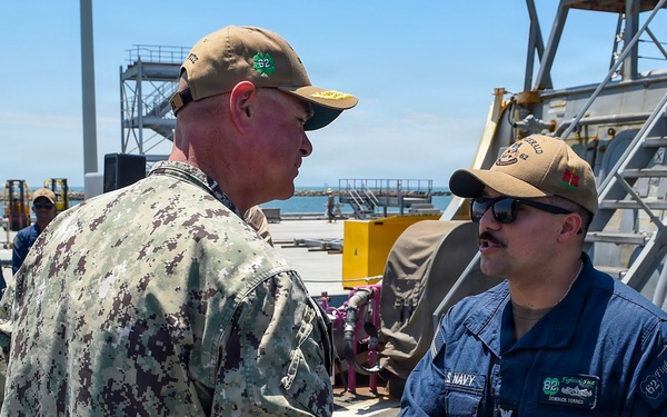 SWOBOSS Visits USS Fitzgerald