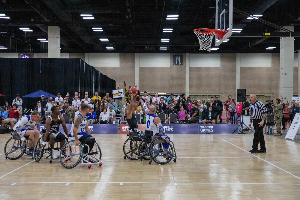 Warrior Games 2026 Basketball Competition