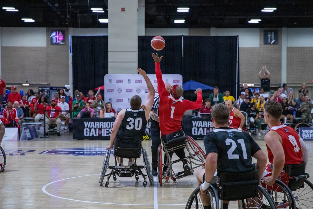 Warrior Games 2026 Basketball Competition