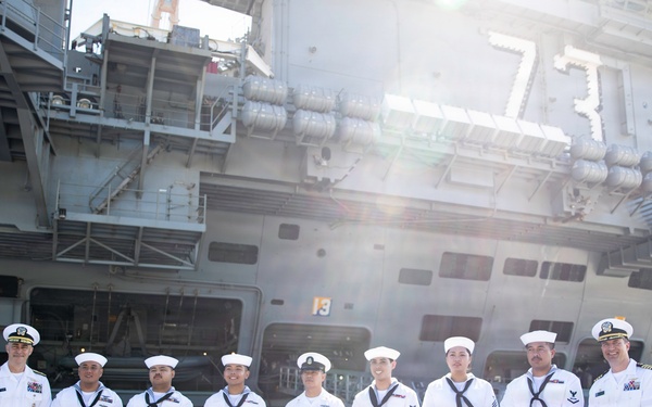 George Washington Conducts Guam Media Avail