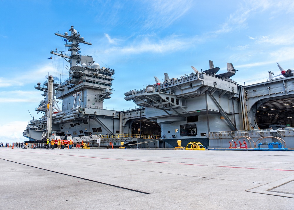 George Washington Guam Media Avail