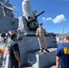 USS Carl M. Levin hosts future Navy officer candidates