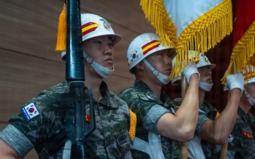 U.S. Marines Participate in the International Sniper Competition: Opening Ceremony