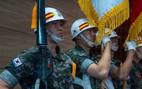 U.S. Marines Participate in the International Sniper Competition: Opening Ceremony