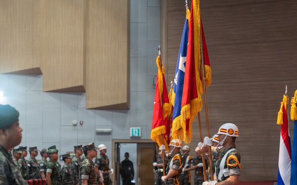 U.S. Marines Participate in the International Sniper Competition: Opening Ceremony
