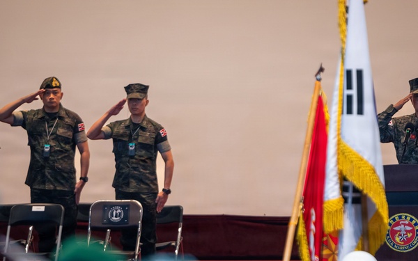 U.S. Marines Participate in the International Sniper Competition: Opening Ceremony