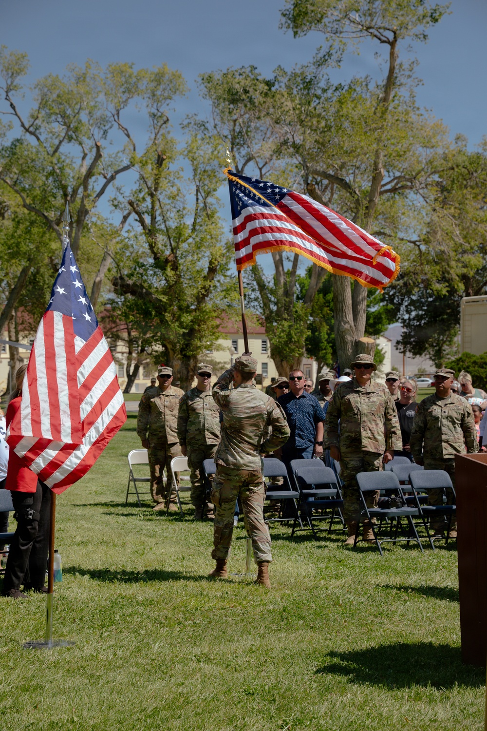 Celebrating 251st Army Birthday at Hawthorne Army Depot