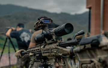 U.S. Marines Participate in the International Sniper Competition: Day 1