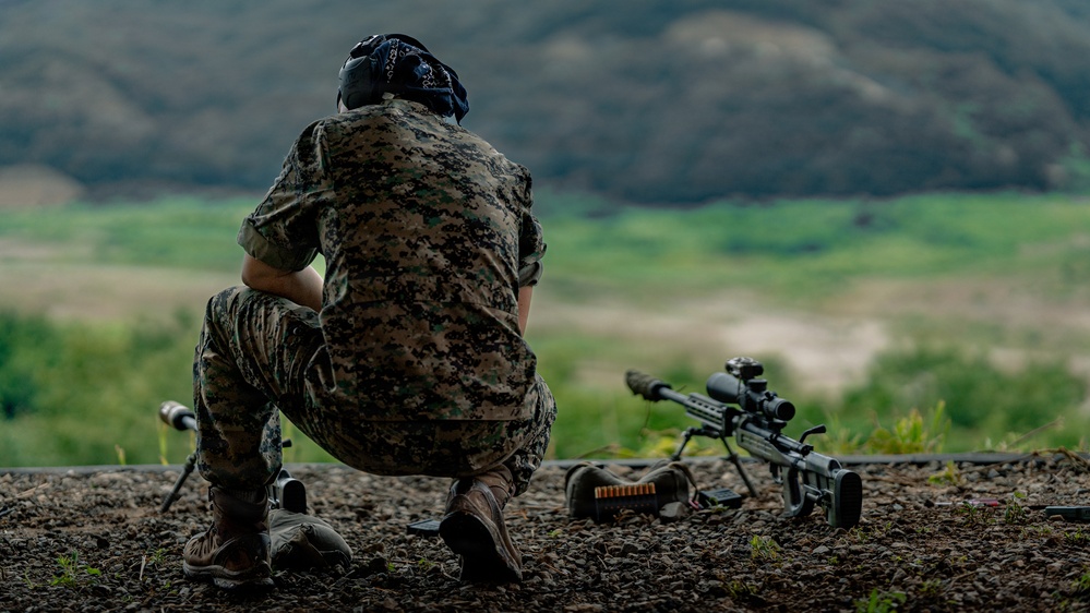 U.S. Marines Participate in the International Sniper Competition: Day 1
