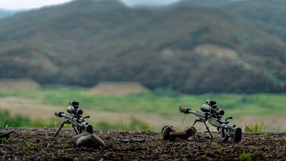 U.S. Marines Participate in the International Sniper Competition: Day 1