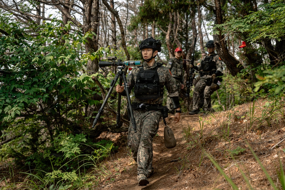U.S. Marines Participate in the International Sniper Competition: Day 2
