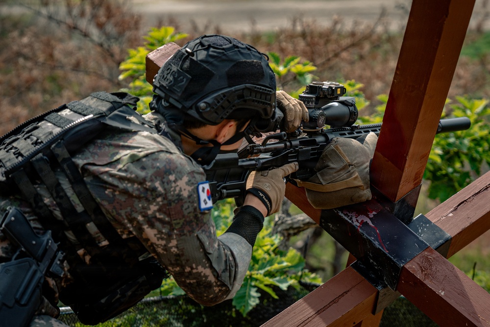 U.S. Marines Participate in the International Sniper Competition: Day 2