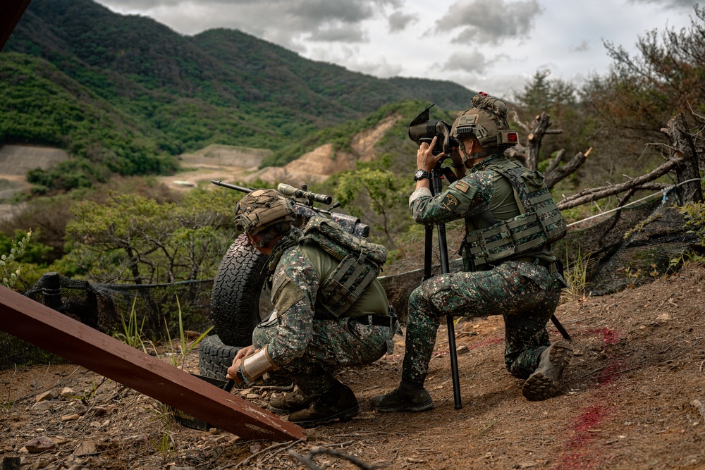 U.S. Marines Participate in the International Sniper Competition: Day 2