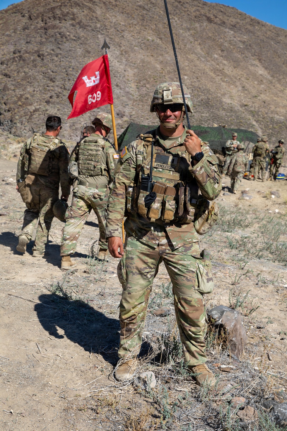 609th Engineer Company Conducts Explosive Demolition Training.