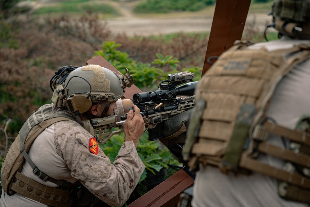 U.S. Marines Participate in the International Sniper Competition: Day 2