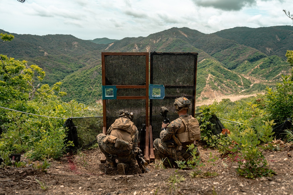 U.S. Marines Participate in the International Sniper Competition: Day 2