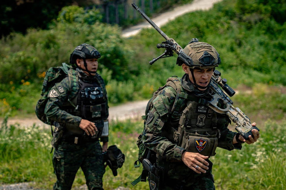 U.S. Marines Participate in the International Sniper Competition: Day 3