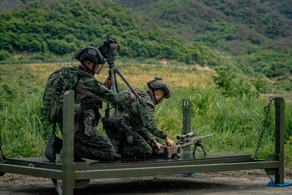 U.S. Marines Participate in the International Sniper Competition: Day 3