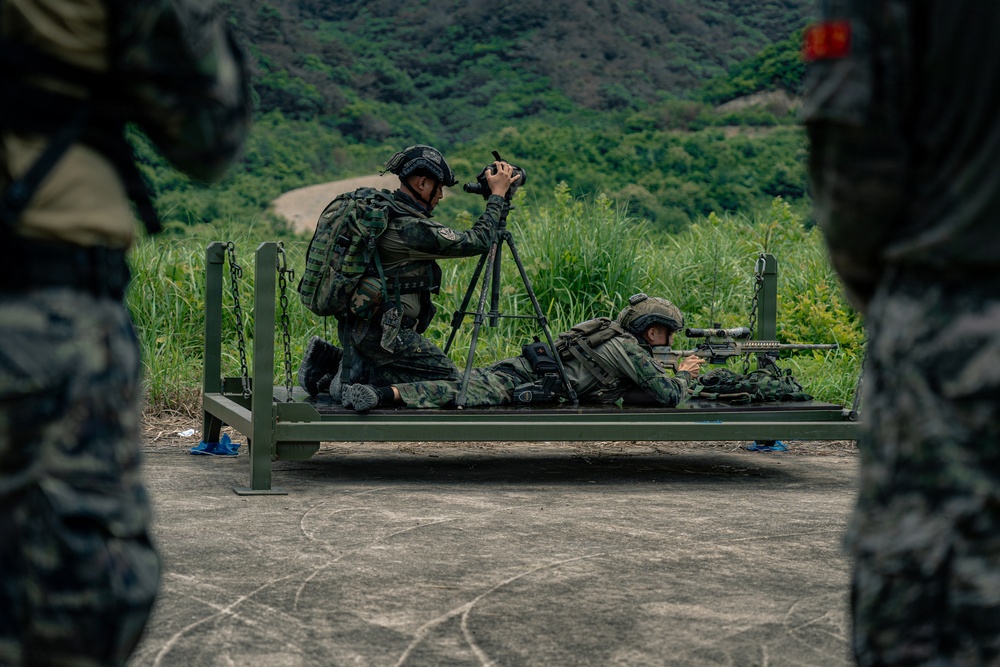U.S. Marines Participate in the International Sniper Competition: Day 3