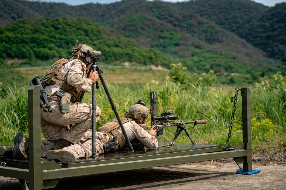 U.S. Marines Participate in the International Sniper Competition: Day 3