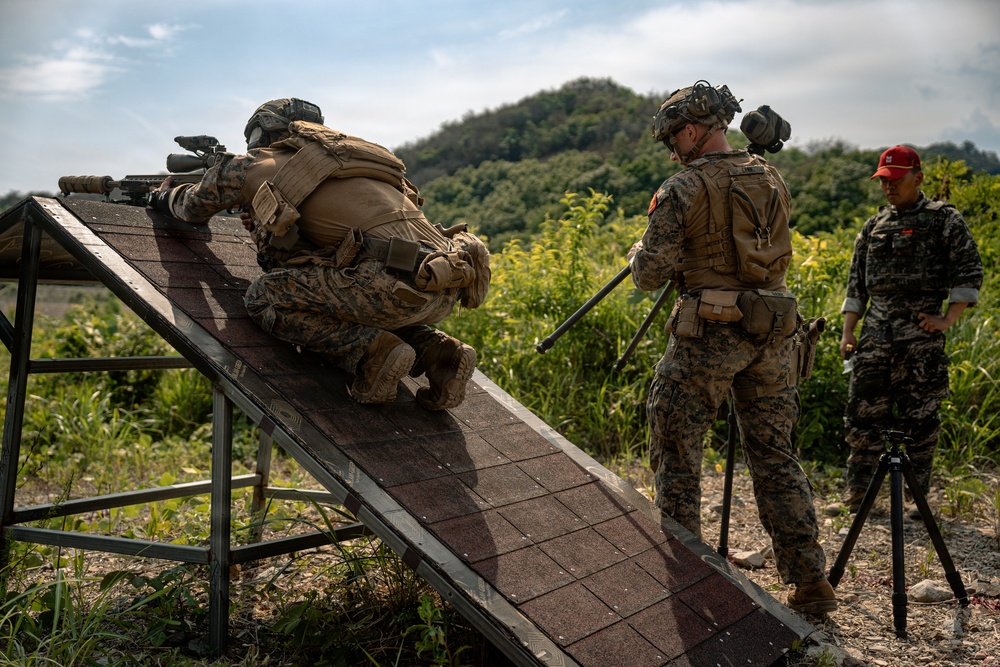 U.S. Marines Participate in the International Sniper Competition: Day 3