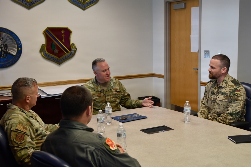 Michigan Air National Guard Hosts German Air Force Officer