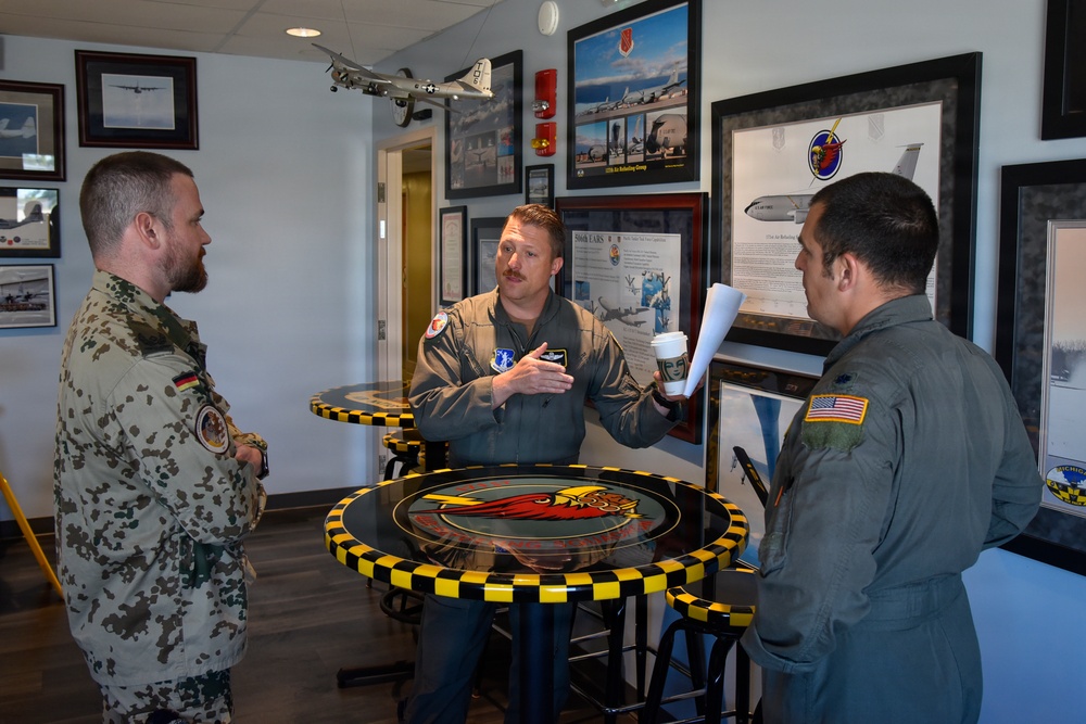 Michigan Air National Guard Hosts German Air Force Officer