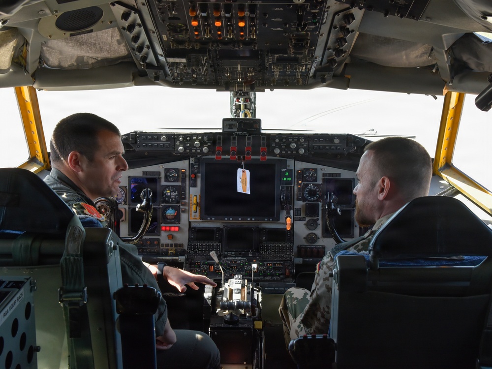 Michigan Air National Guard Hosts German Air Force Officer
