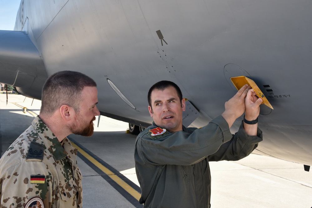 Michigan Air National Guard Hosts German Air Force Officer