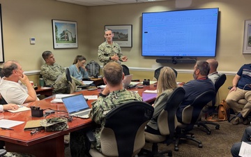 NAVFAC Washington Leadership Engages Field Teams at ROICC Indian Head Day