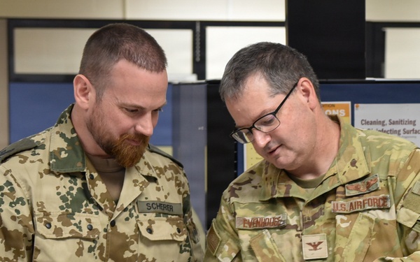 Michigan Air National Guard Hosts German Air Force Officer