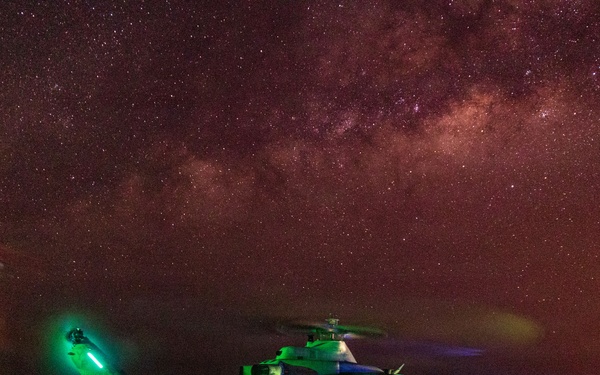 11th MEU Marines, Sailors Conduct Flight Operations Aboard USS Boxer