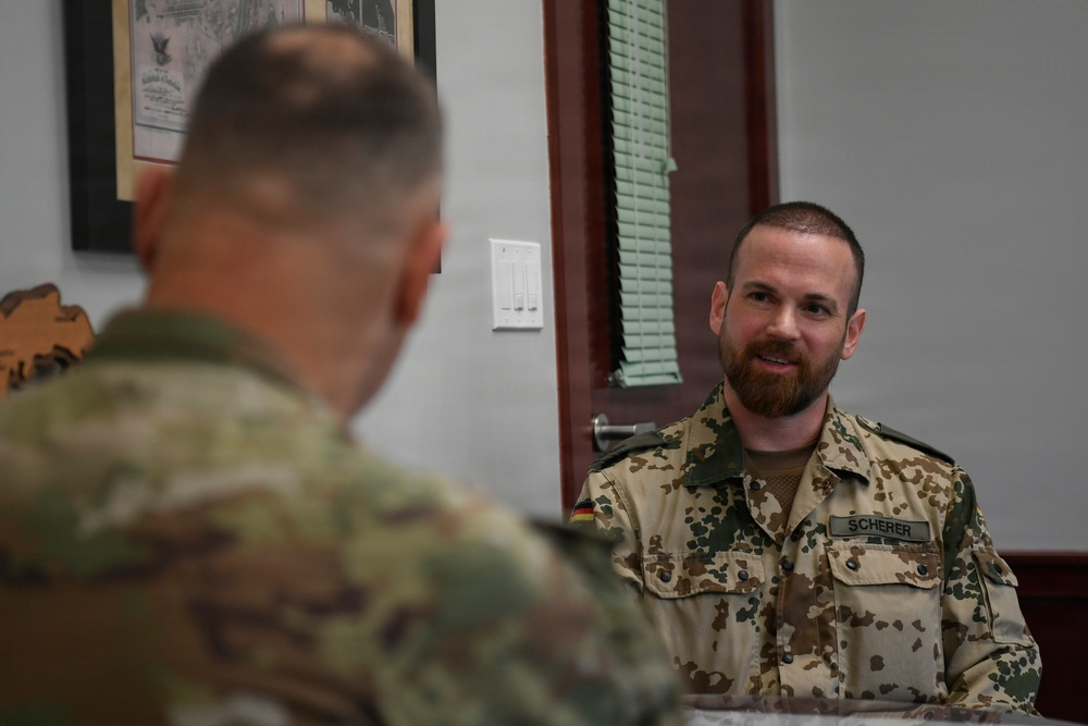 Michigan Air National Guard Hosts German Air Force Officer