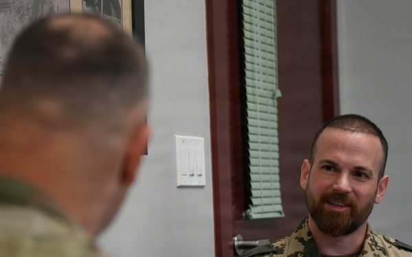Michigan Air National Guard Hosts German Air Force Officer