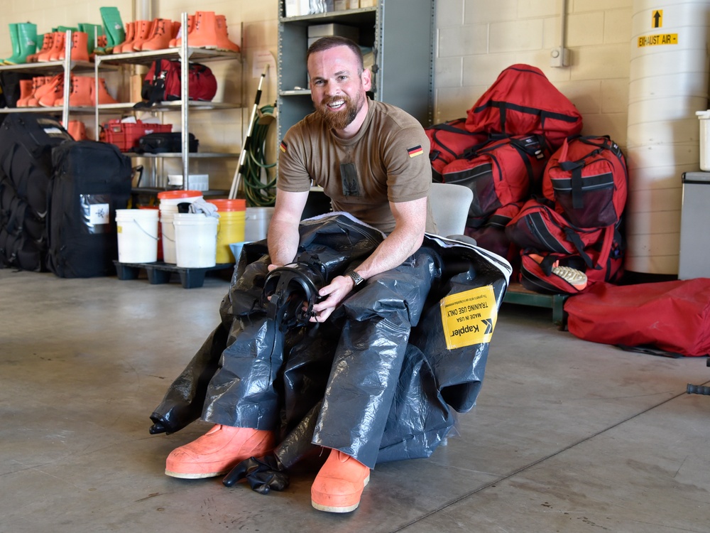 Michigan Air National Guard Hosts German Air Force Officer