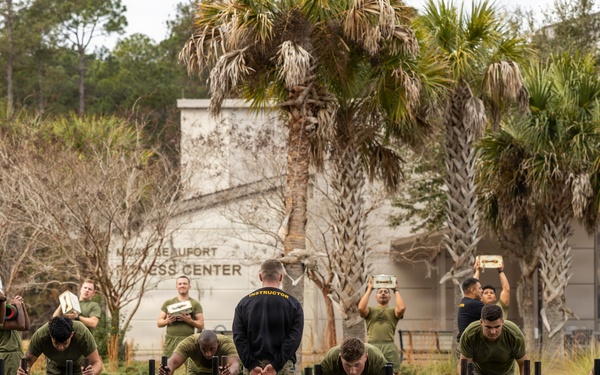 Corporals Course 2-26 Conducts HITT PT