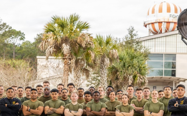 Corporals Course 2-26 Conducts HITT PT