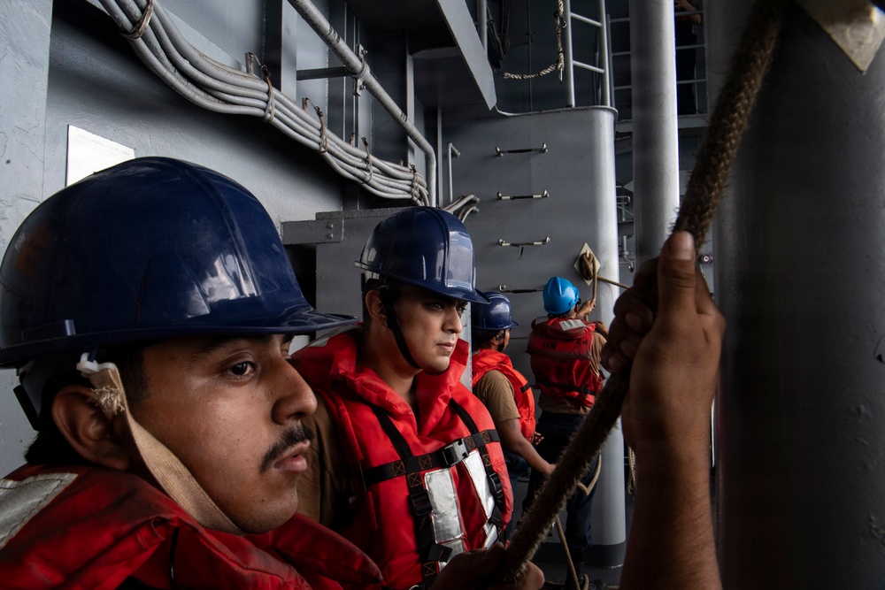 USS Boxer, HSC 21 Conduct Search and Rescue Qualifications