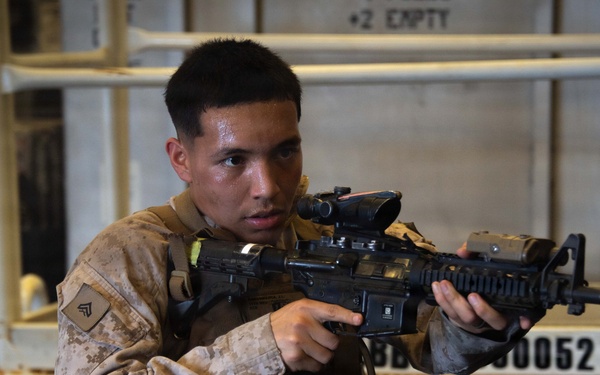 U.S. Marines Build Combat Readiness Aboard USS Boxer
