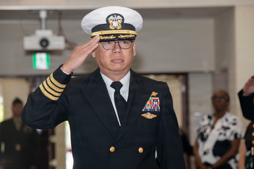 U.S. Navy Capt. Dominick Fernandez retirement ceremony