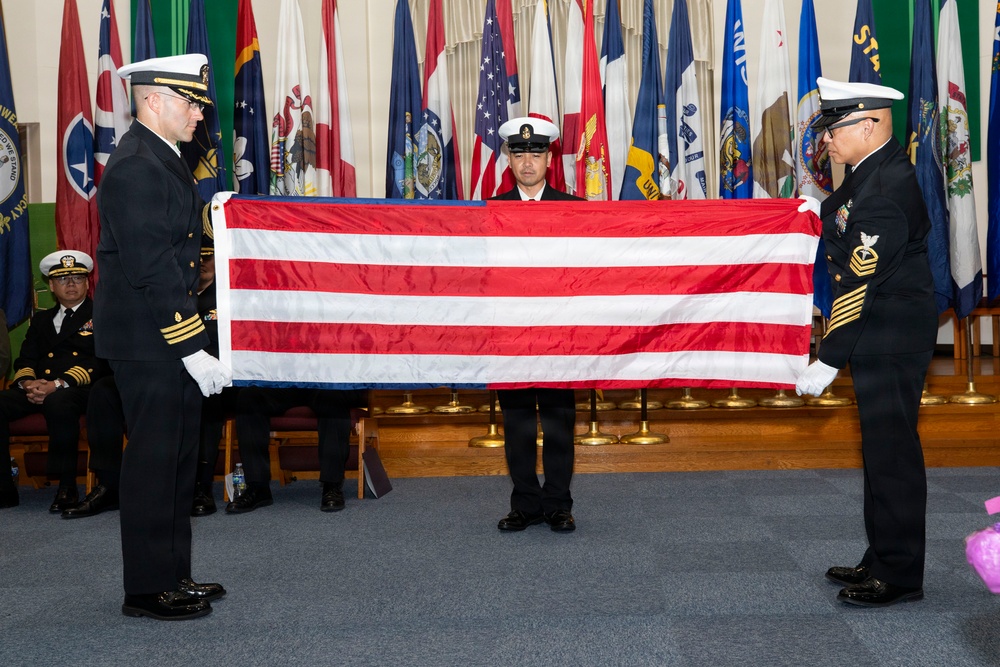 U.S. Navy Capt. Dominick Fernandez retirement ceremony