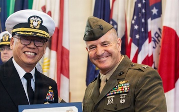 U.S. Navy Capt. Dominick Fernandez retirement ceremony