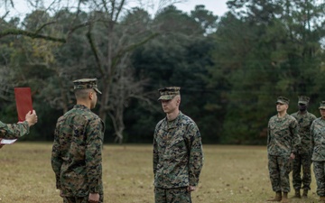 Sgt. Taube Meritorious Promotion